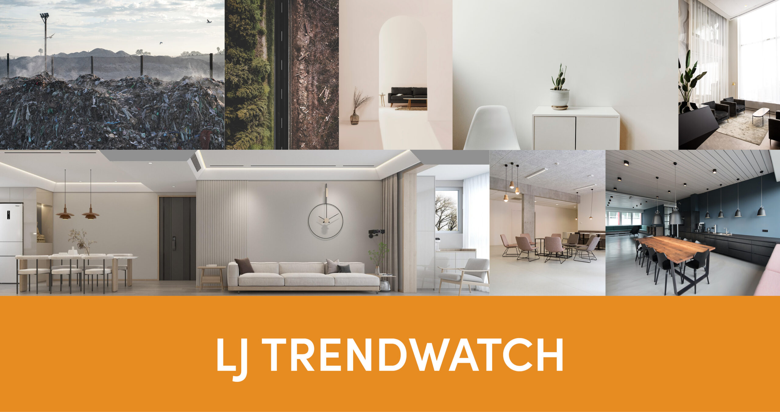 mixed images of trends that are losing popularity